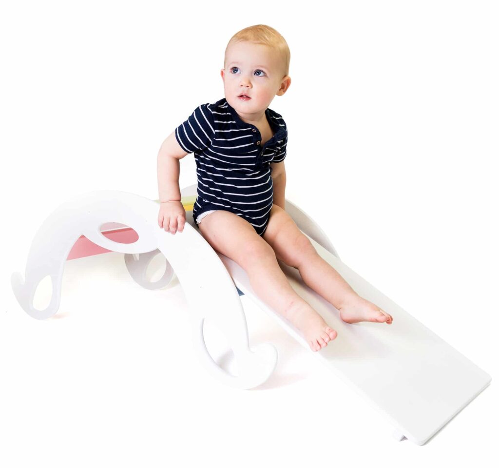 white slide board for kids