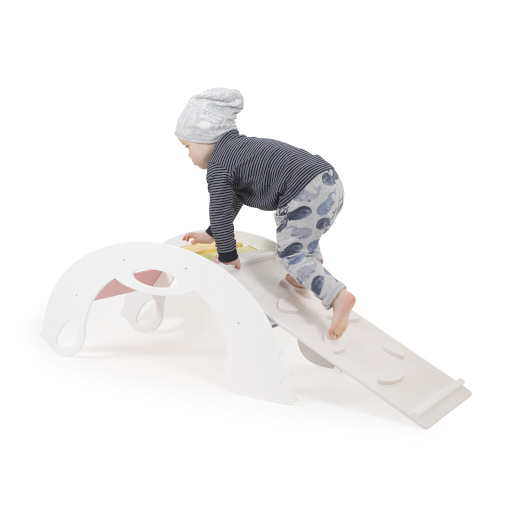 White Climbers for toddlers - Nobsi Climber weiss Kletterspielzeug