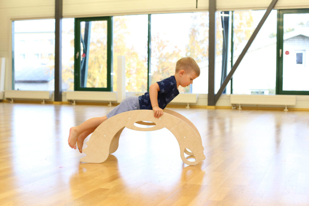 rocking toys educational toys improves coordination and body awareness - Schaukeltiere pädagogisches Spielzeug verbessert Koordination und Körpergefühl