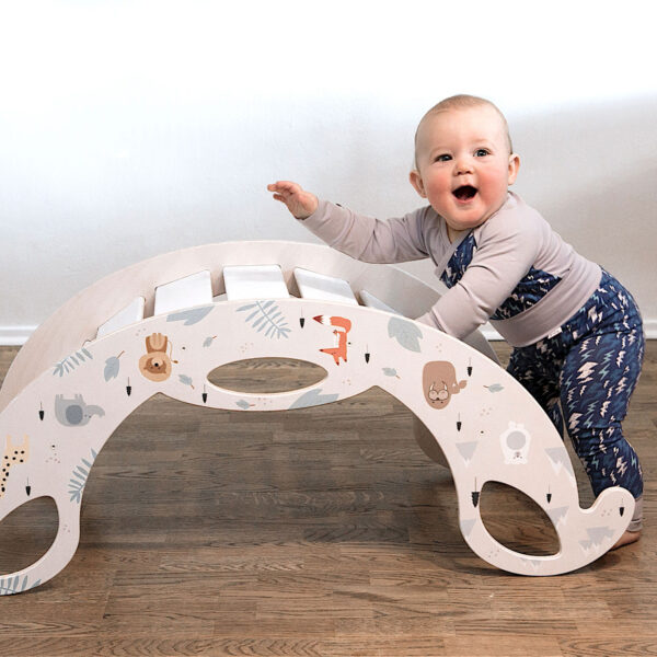 rocking toy jumbo puzzle - Schaukelelefant Jumbo mit Puzzle als Kletterbogen für Baby